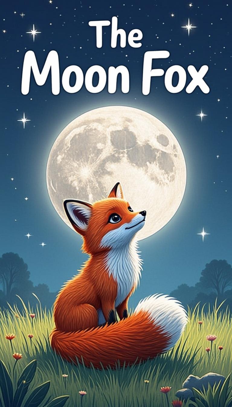 The Moon Fox — Children's Books book cover published by Bradbury Publishers