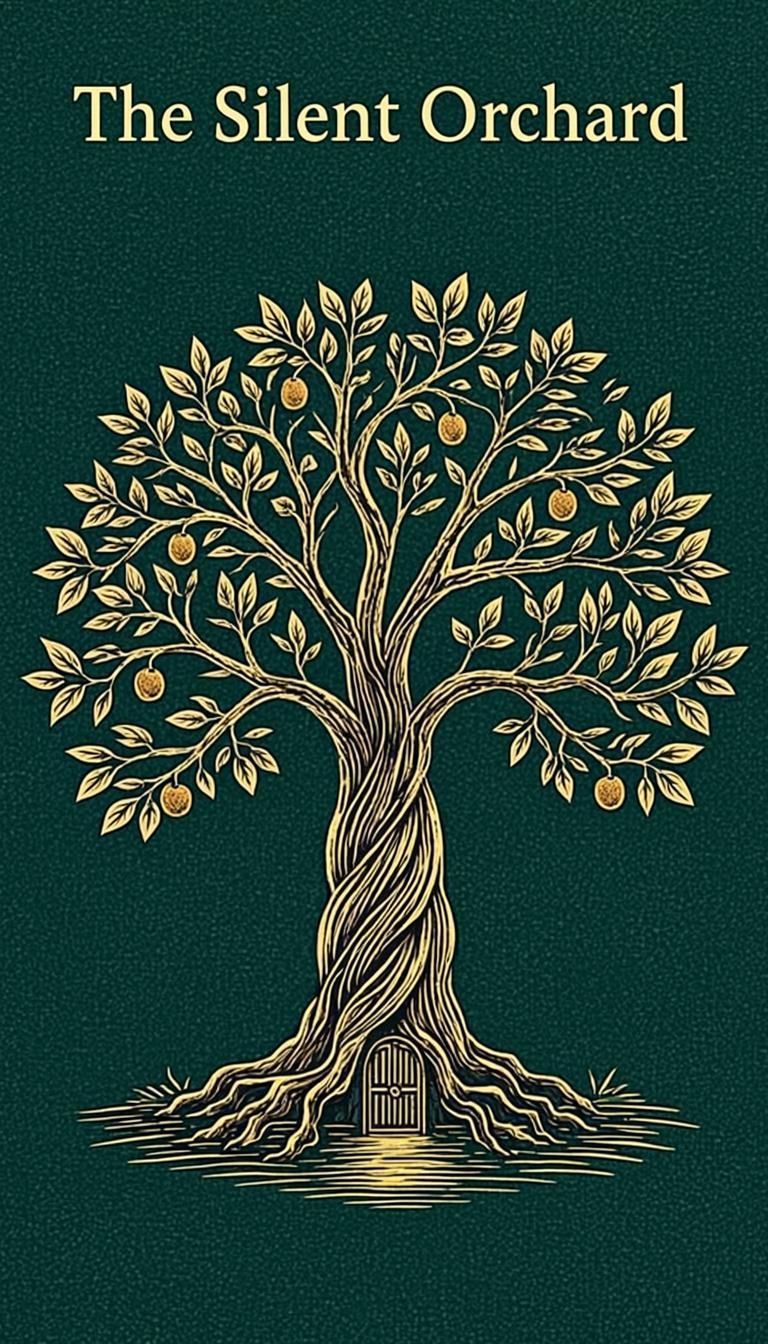 The Silent Orchard — Literary Fiction book cover published by Bradbury Publishers