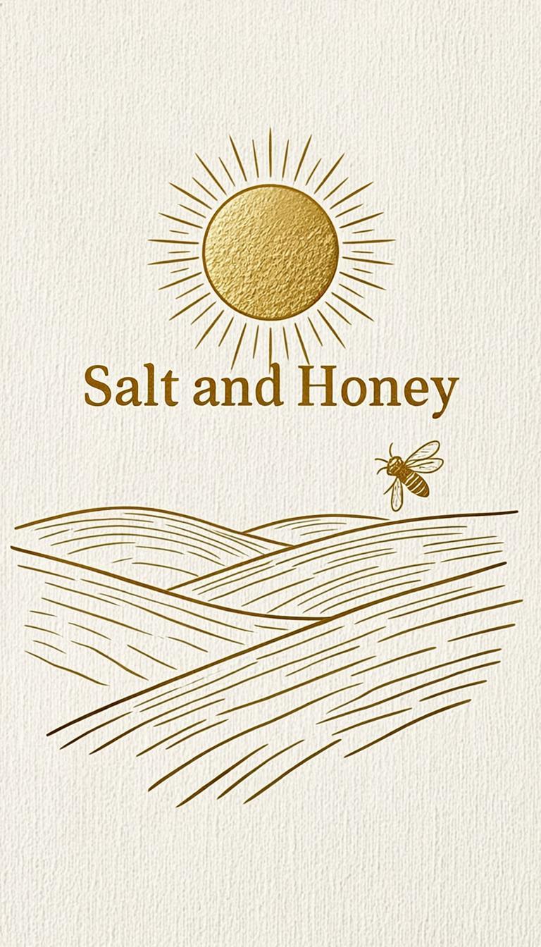 Salt and Honey — Poetry book cover published by Bradbury Publishers